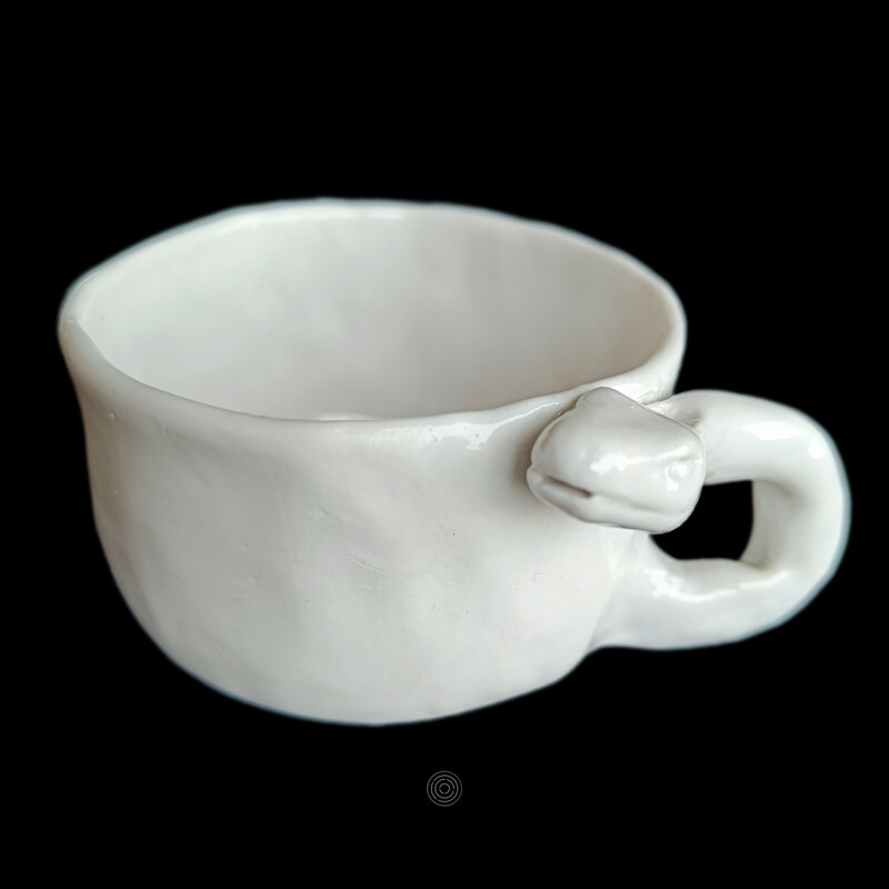 porcelain snake whistling mug 1