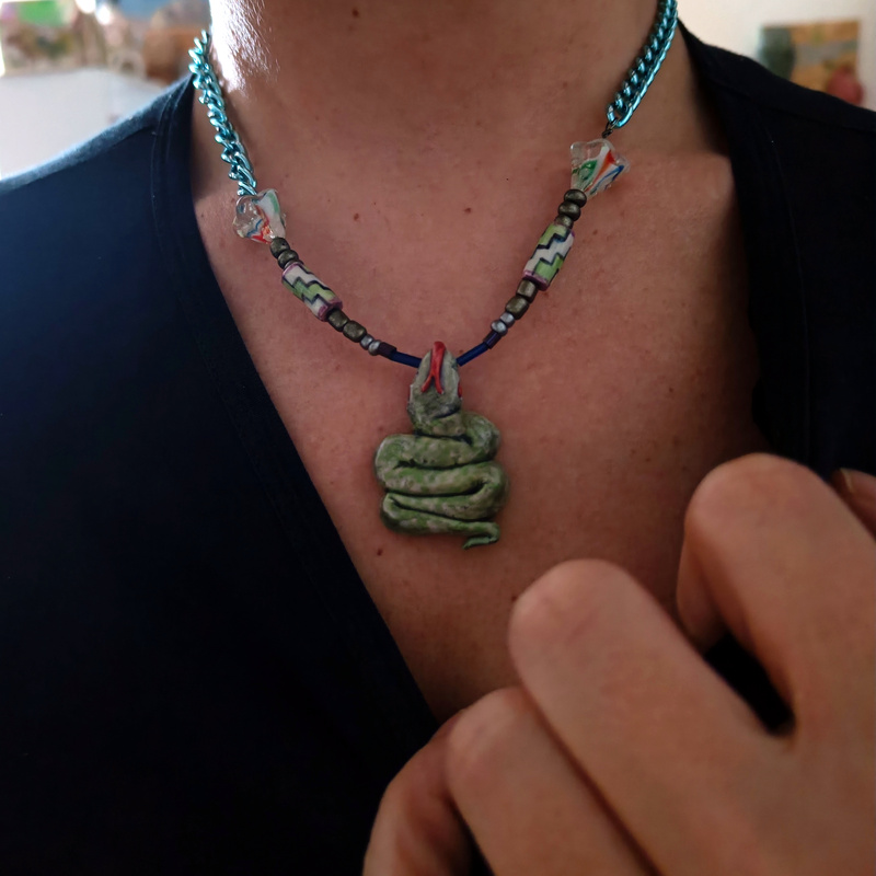 snake necklace 2